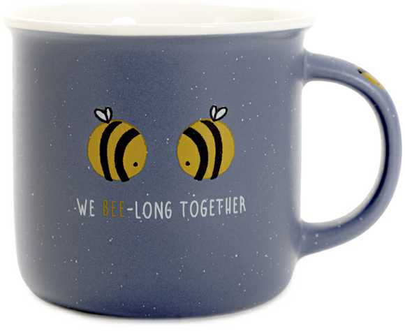 Homla ANNBEE Navy Mėlyna Mug, 350 ml