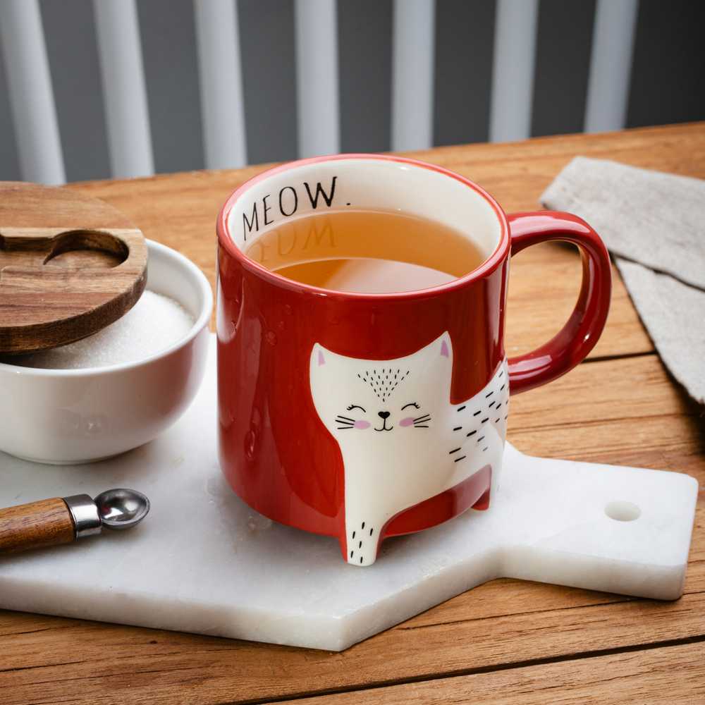 Homla TEHEN Cat Mug, 450 ml