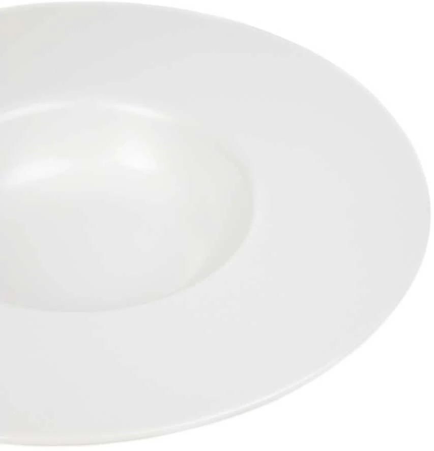Plate Homla FAMELIO Baltas for pasta, 28 cm