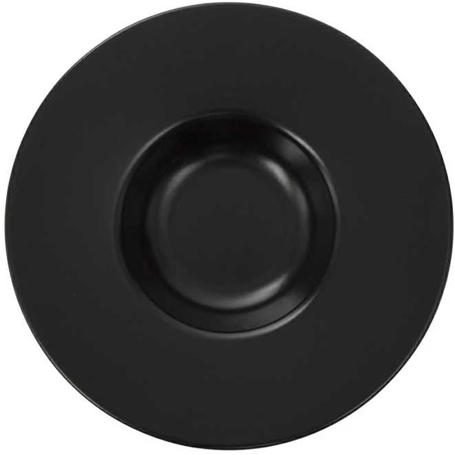 Plate Homla FAMELIO Juodas for pasta, 28 cm