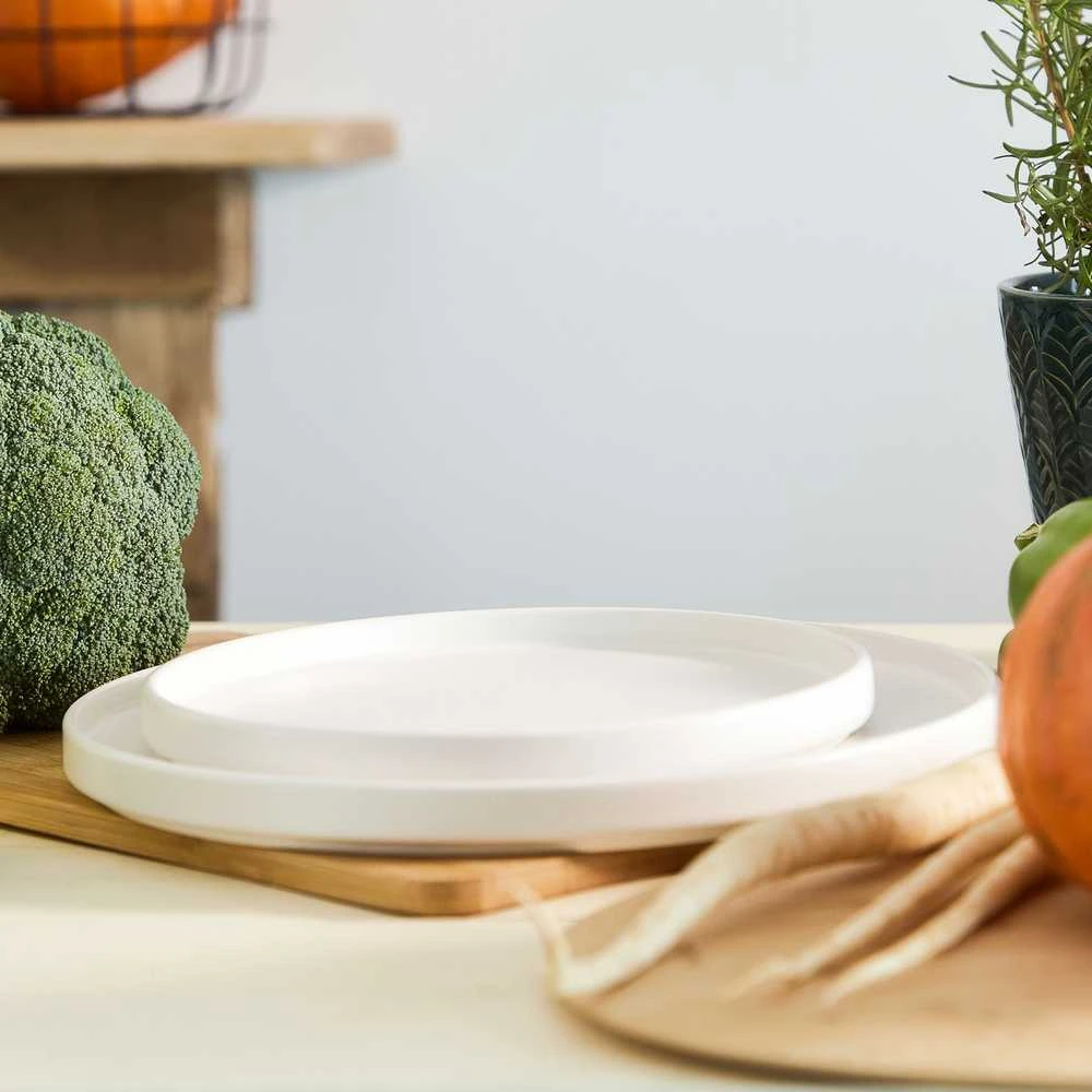 Plate Homla FAMELIO Baltas, 27 cm