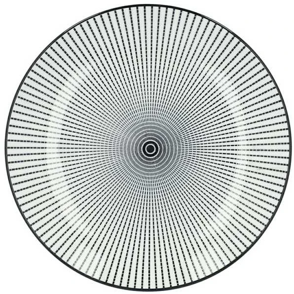 Dessert plate Homla NAVIA Juodas, 19 cm