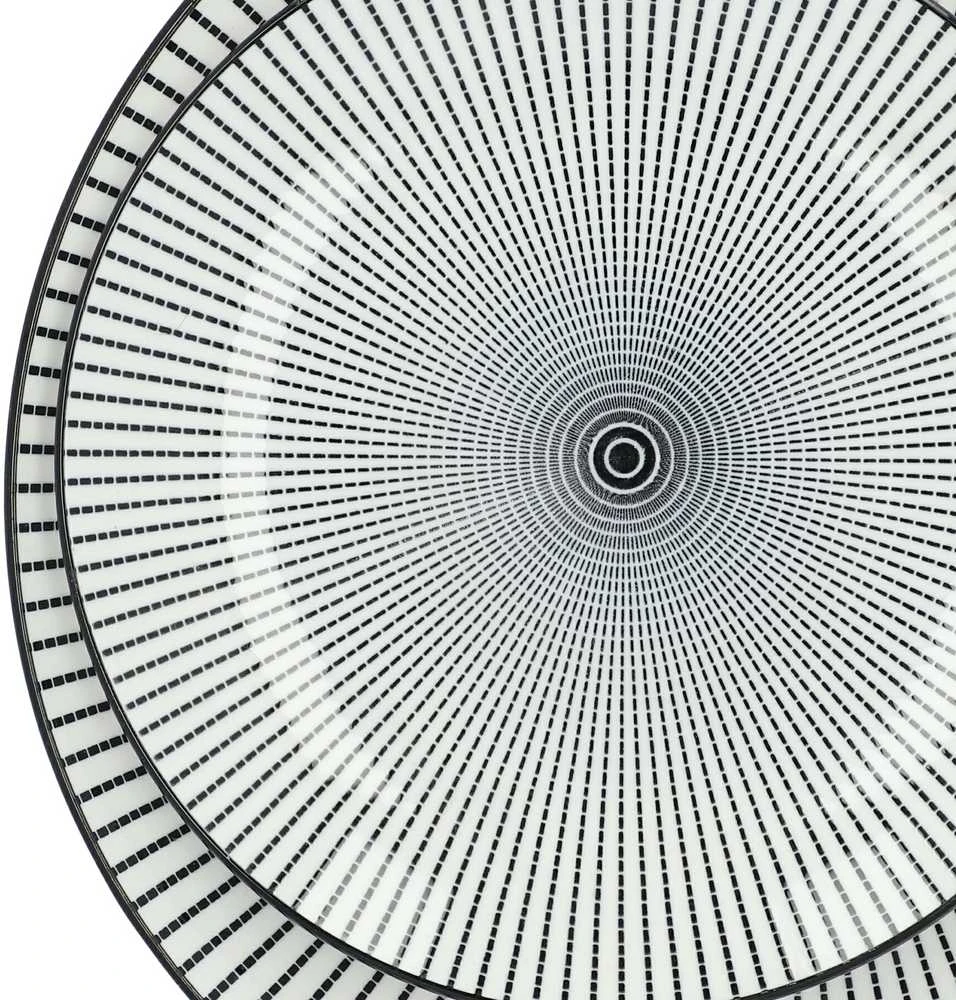 Plate Homla NAVIA Juodas, 27 cm