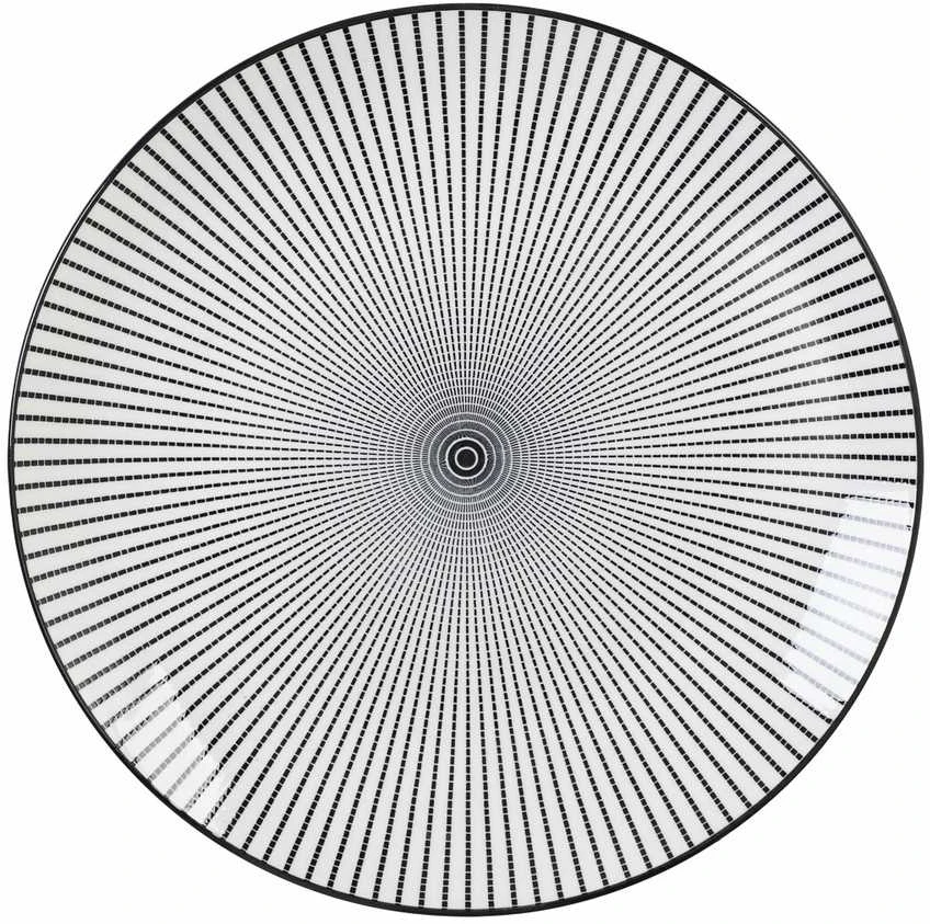 Plate Homla NAVIA Juodas, 27 cm