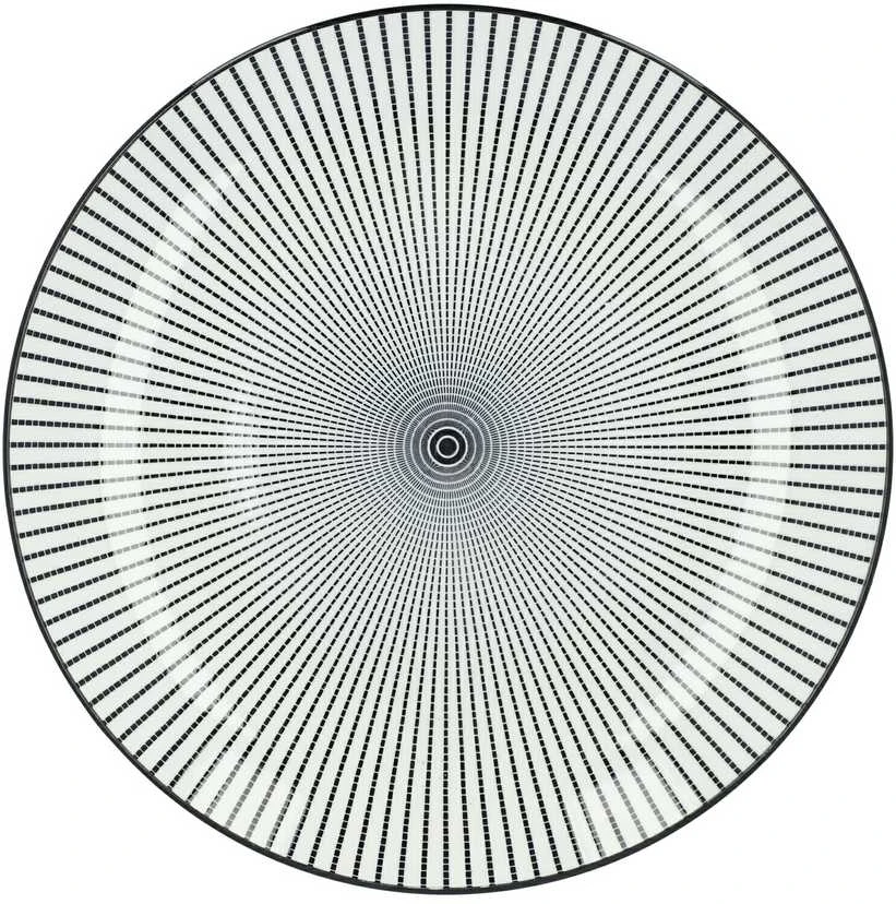 Plate Homla NAVIA Juodas, 27 cm