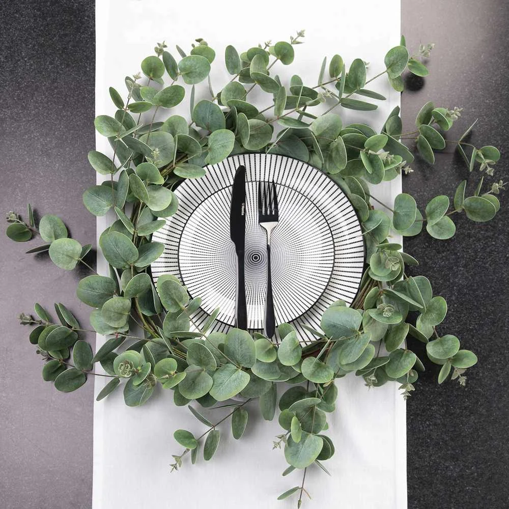 Plate Homla NAVIA Juodas, 27 cm