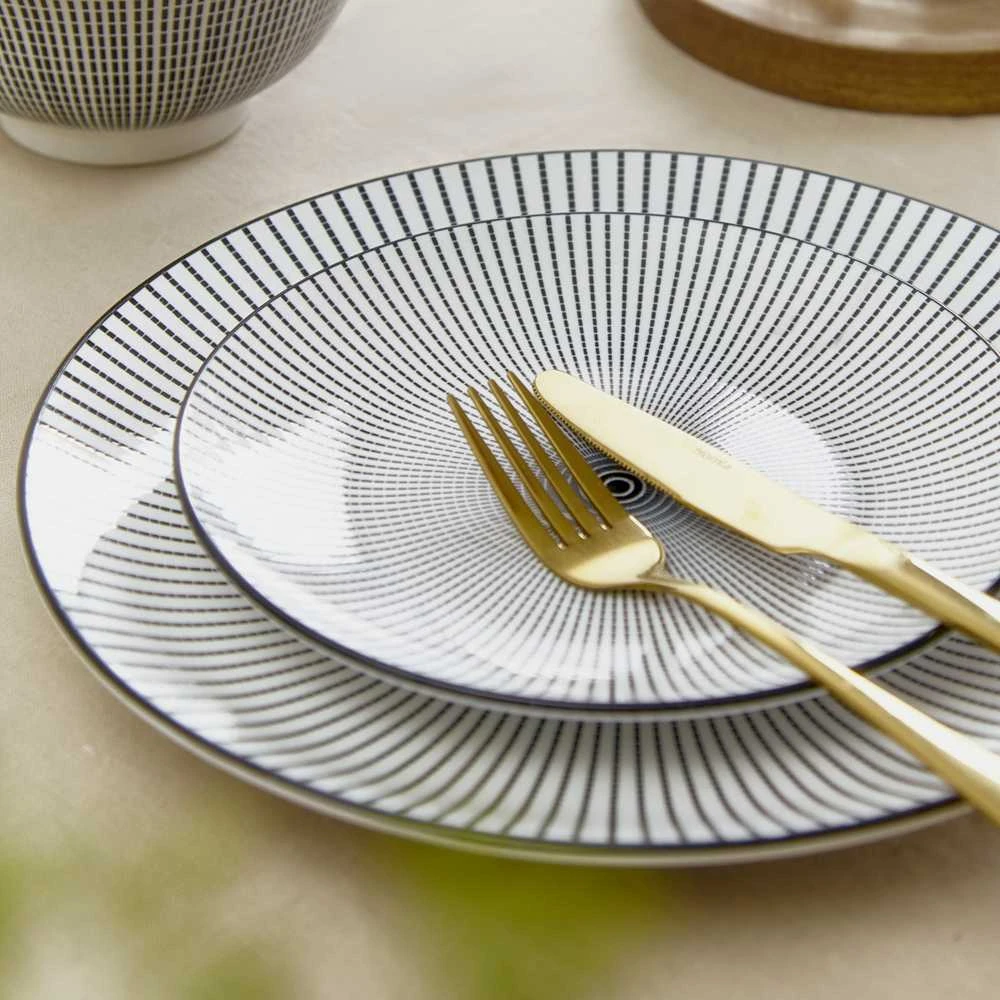 Plate Homla NAVIA Juodas, 27 cm