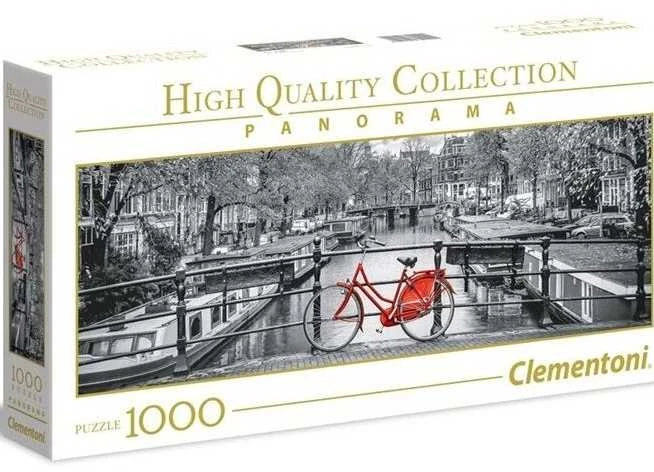 Clementoni Dėlionė 1000 vnt. - Dviratis Amsterdame