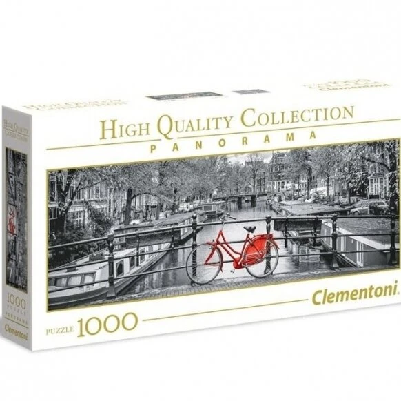 Clementoni Dėlionė 1000 vnt. - Dviratis Amsterdame