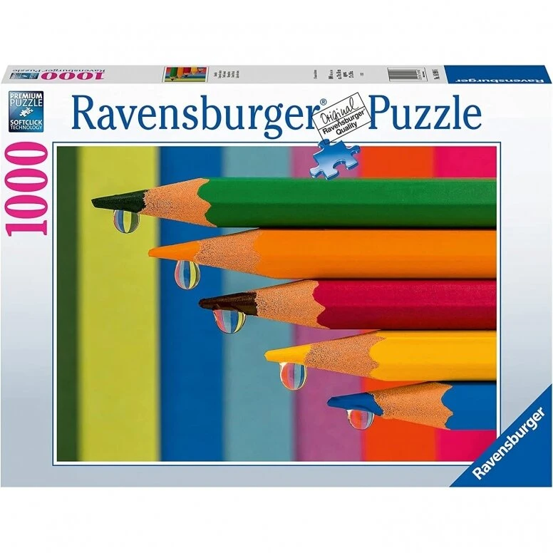 Ravensburger Dėlionė 1000 vnt. - Pieštukai