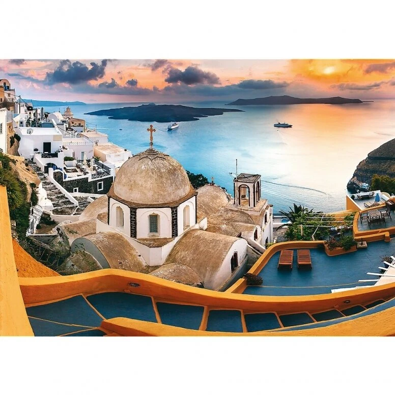 Trefl Dėlionė 1000 vnt. - Santorini