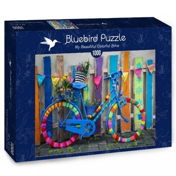 Dėlionė Bluebird Puzzle Spalvingas dviratis 1000 vnt.