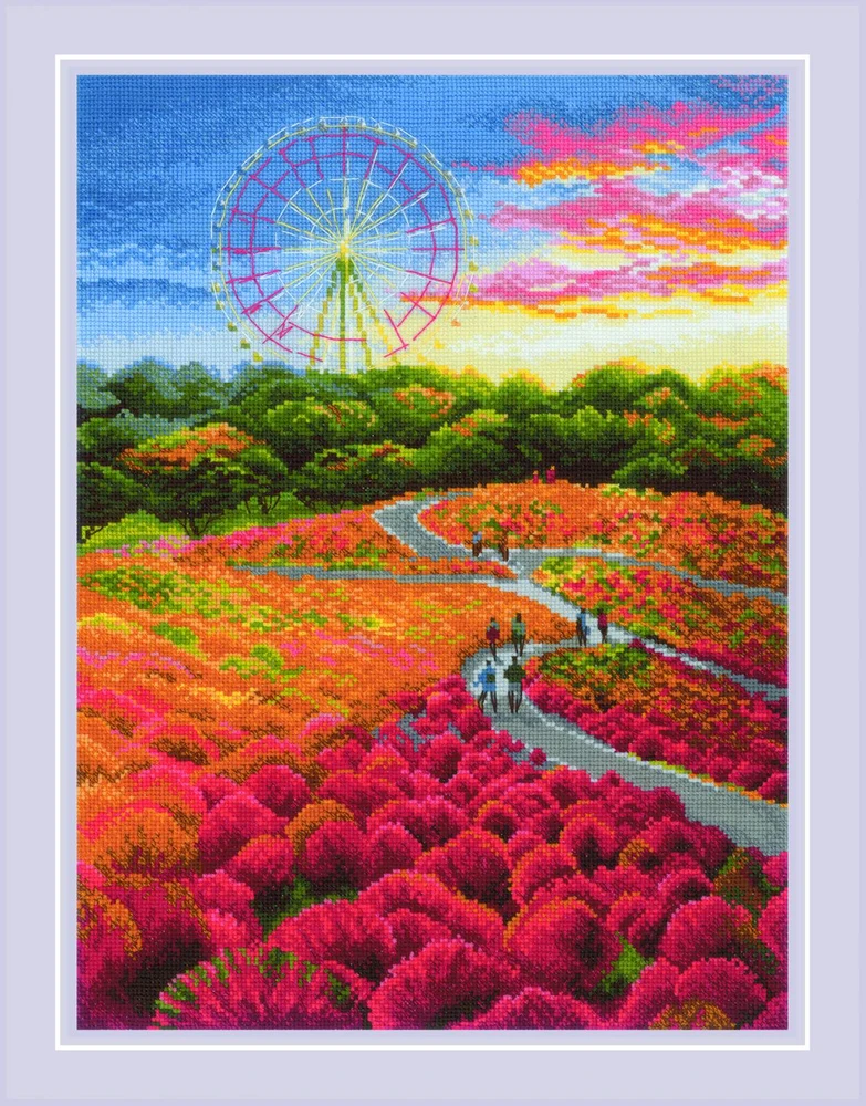 Riolis Kryželio siūlų rinkinys Hitachi Seaside Park 30x40 SR2130
