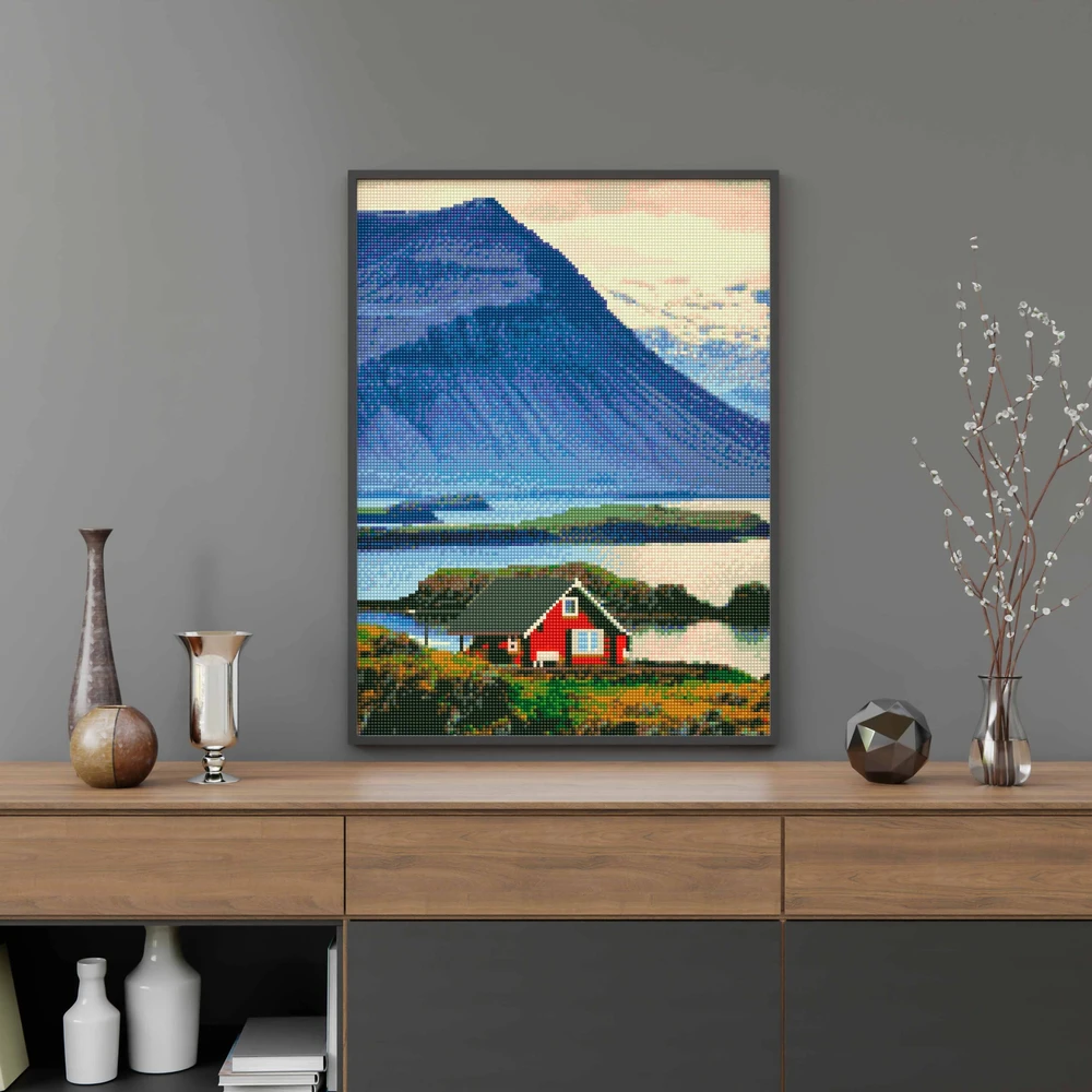 Rami vieta 40*50 cm (apvalus deimančiukai)