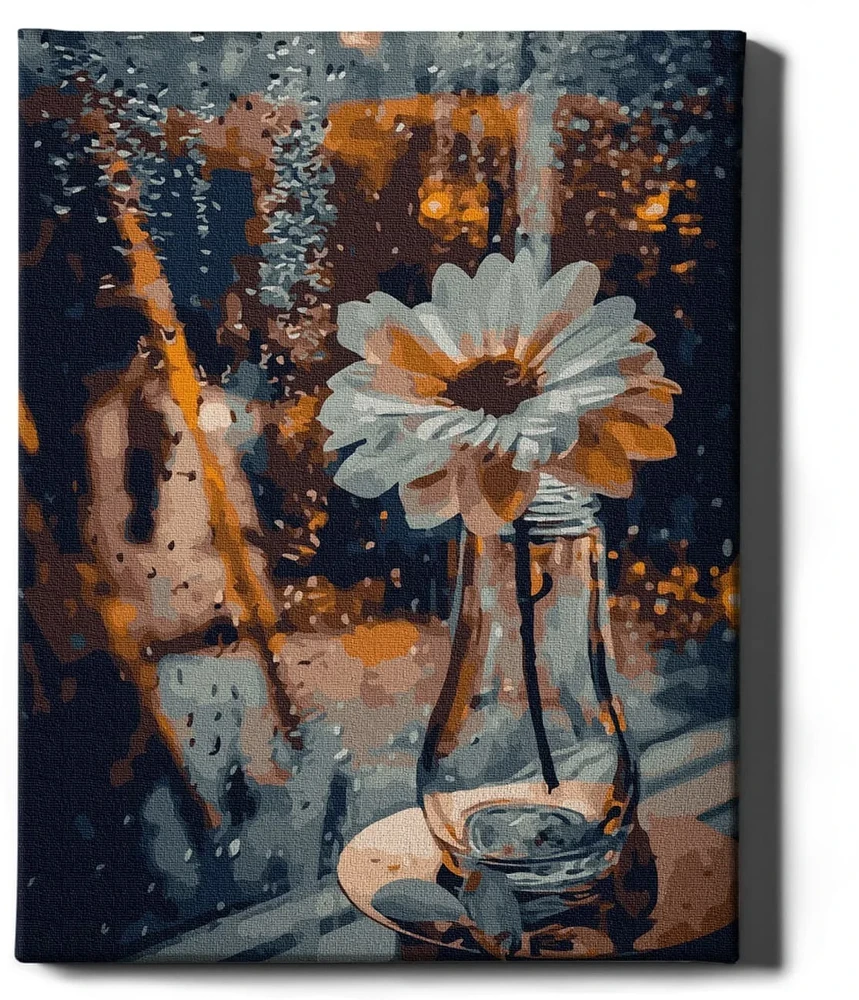 Tapyba pagal skaičius Daisy lietuje 40x50 cm