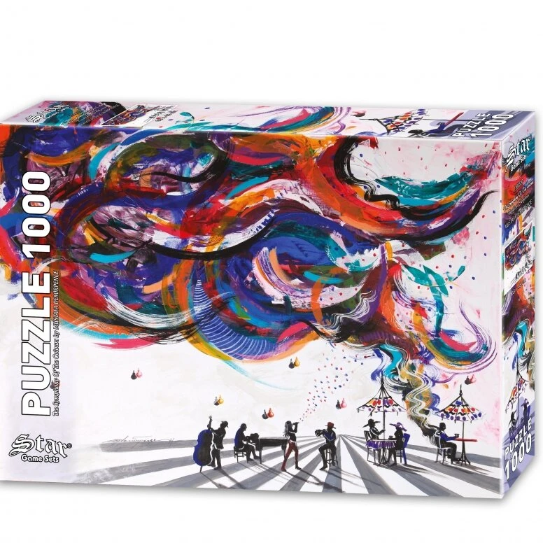 Star Puzzle Dėlionė 1000 vnt. - Spalvų kupina simfonija