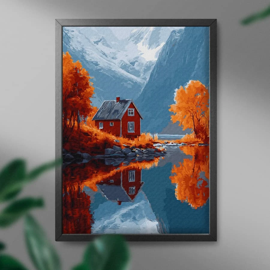 Ruduo Norvegijoje 40*50