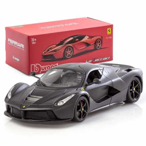 Modelis - Bburago 1:18 Laferrari Matt Juodas