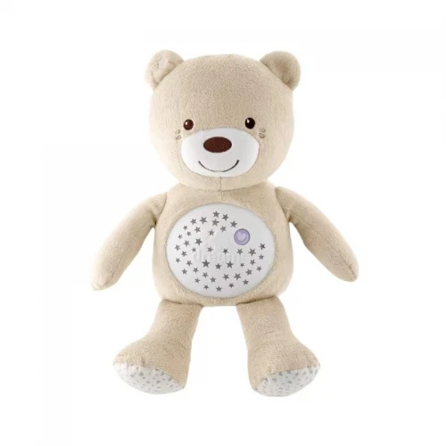 Chicco First Dreams Meškiukas su Projektorem smėlio spalva