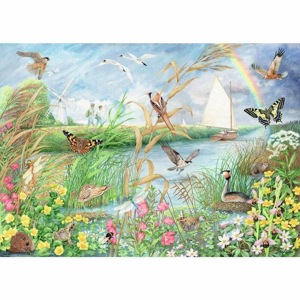 Ravensburger Dėlionė 1000 vnt. - Gamta
