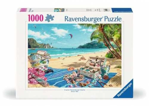 Ravensburger Dėlionė 1000 vnt. - Jūros kriauklių kolekcija