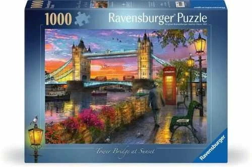 Ravensburger Dėlionė 1000 vnt. - Tauerio tiltas saulėlydžio metu