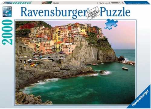 Ravensburger dėlionė „Manarola, Cinque Terre“, 2000 det.