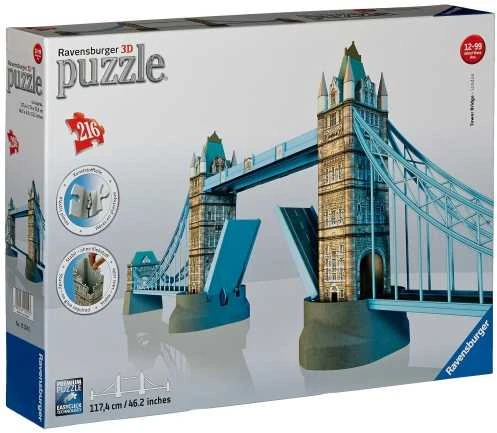 Ravensburger 3D dėlionė "3D Puzzle Tower Bridge - London"