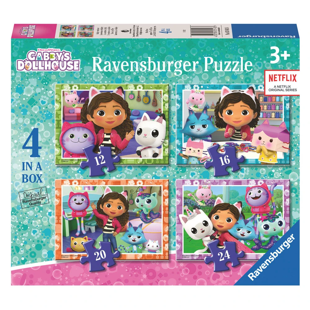 Ravensburger Dėlionė 72 vnt. - Gabby ir kačiukai