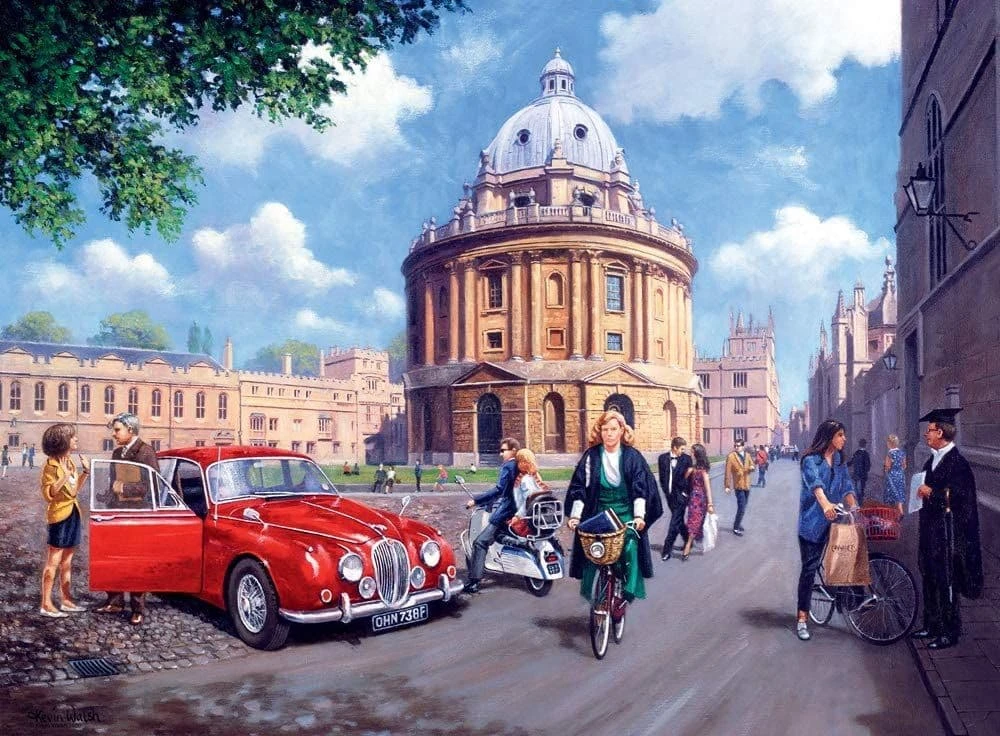 Ravensburger Dėlionė 4x500 vnt. - Laimingos dienos
