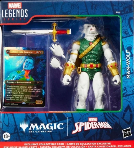 Dėlionė Hasbro Marvel Spider-Man Magic The Gathering Man-Wolf figure 15cm