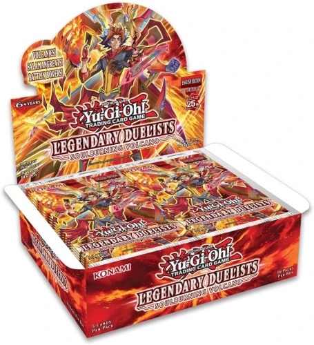 Konami Tcg Yu-Gi-Oh! TCG - Legendary Duelists: Soulburning Volcano - Booster Ekranas (36 Packs)