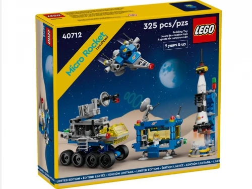 Konstravimo Rinkinys - LEGO Micro Rocket Launchpad, 325 Dalių, 150 Mm 40712