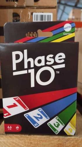Mattel PHASE 10 - sutampančių kortų žaidimas