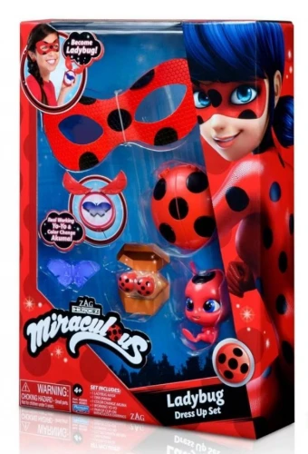 Playmates MIRACULOUS aksesuarai žaidimui vaidmenimis: „Stebuklingoji Boružėlė“