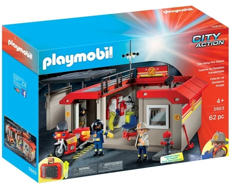 Playmobil Plytos Nešiojama gaisrinė