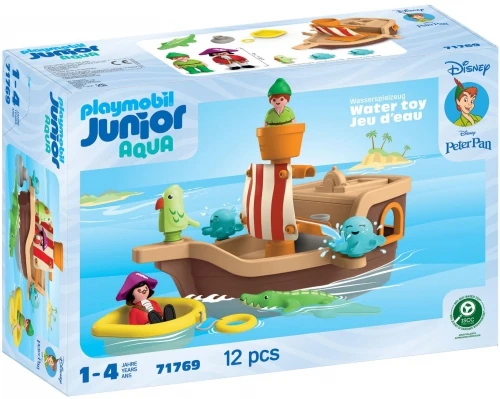 „Playmobil Junior Disney 71769“ Piterio Peno piratų laivas