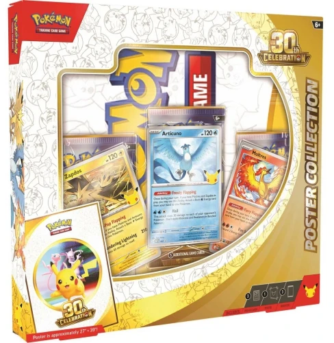 The Pokemon Pokemon TCG: 30th Celebration - Poster Collection