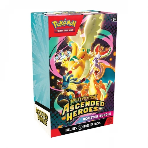 Kolekcinis Kortų Žaidimas - Pokémon Mega Evolution Ascended Heroes Booster Bundle