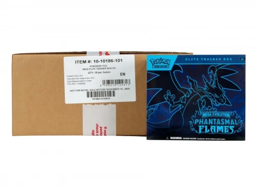 „Pokemon Pokemon TCG: Mega Evolution“ – „Phantasmal Flames“ – elito treniruočių dėžutė