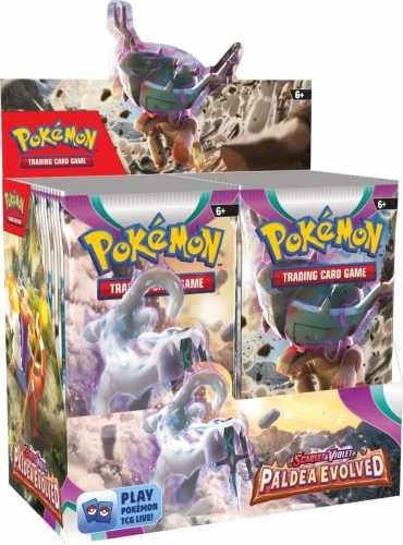 „Pokemon Pokemon TCG“ – „Scarlet & Violet 2 Paldea Evolved“ stiprintuvo ekranas (36 pakuotės)
