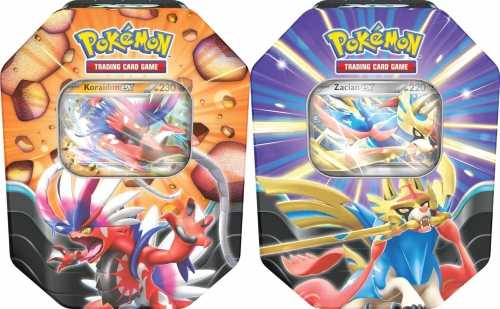 The Pokemon Pokemon TCG - Slashing Legends Ex Tin - Koraidon ex