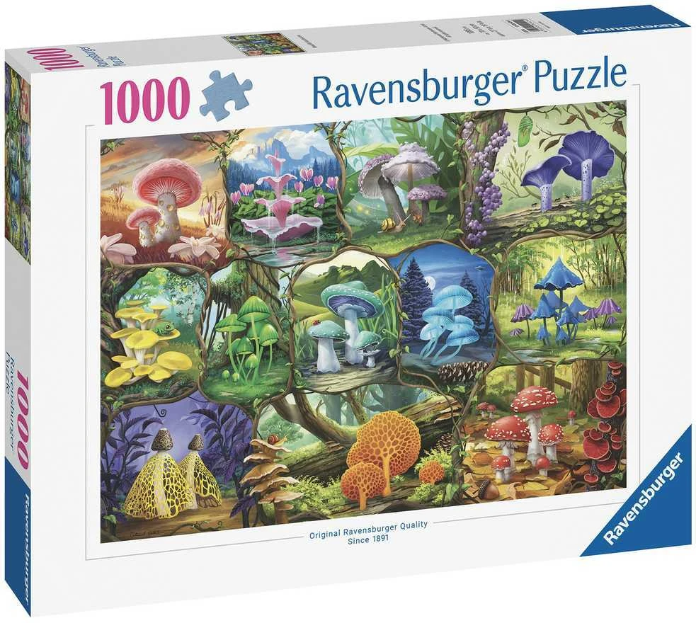 Ravensburger Dėlionė 1000 vnt. - Gražūs grybai