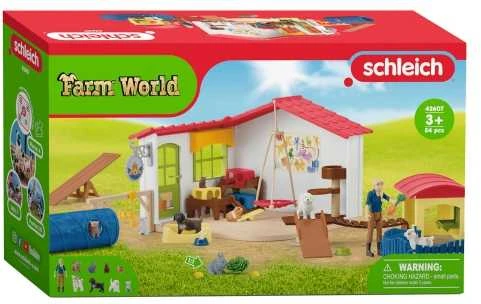 SCHLEICH FARM WORLD Gyvūnų viešbutis