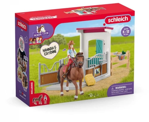 SCHLEICH HORSE CLUB Rinkinys Lisa ir Cayenne