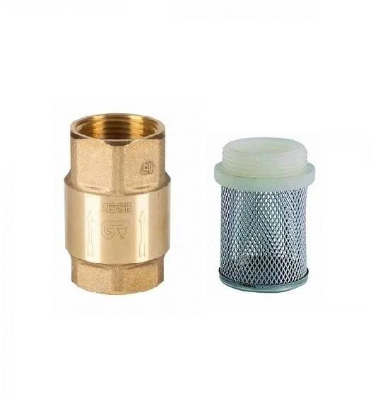 Atbulinis vožtuvas su filtru 1"