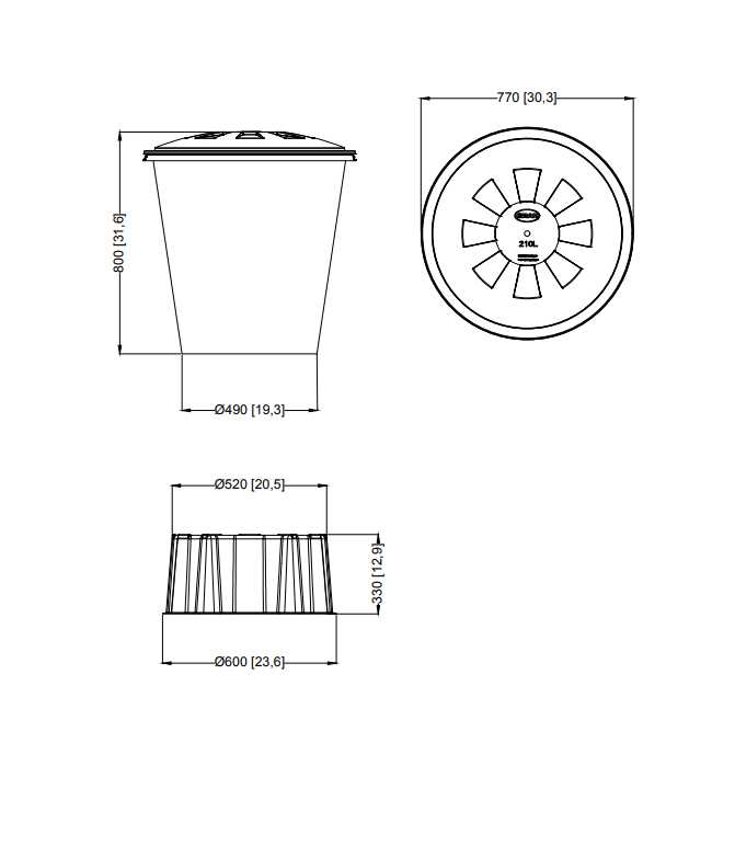 graf Talpa / rezervuaras 210 Basic
