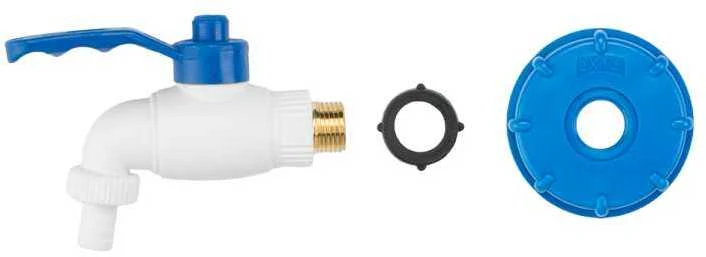 IBC ventilis 60 mm su pajungimu laistymo žarnai
