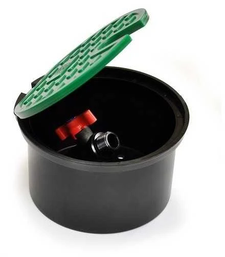 Šulinukas – hidrantas, ventilis padengtas plastmase