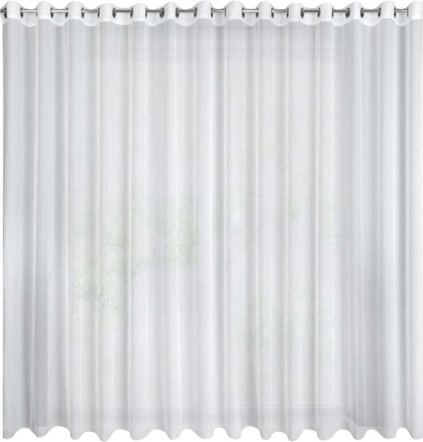 Eurofirany Dieninės užuolaidos VENUS, baltos, 300×250 cm